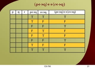 CS-708 (p  q)  (r  q) – 8d 