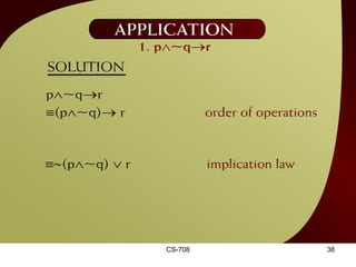 CS-708 Application – 15 