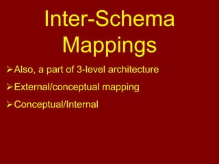 Three schema Architecture in DBMS | PPT