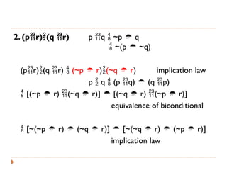 Discrete Structure/Mathematics - iNTRODUCTION TO IMPLICATION | PPTX