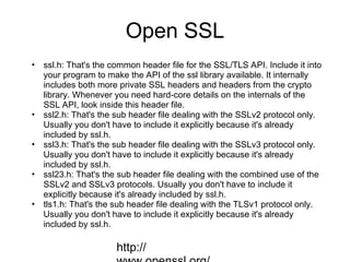 Ssl Library Lecture 4: Architecture and secure Unix Programs | PPT