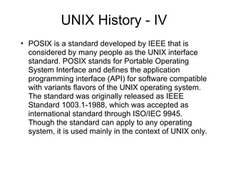 Lecture 4: Architecture and secure Unix Programs | PPT