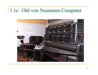 1.1c: Old von Neumann Computer
4
 