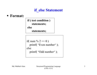Lecture04(control structure part i) | PPT