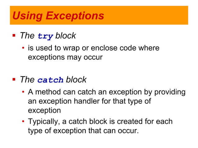 Exception Handling.ppt