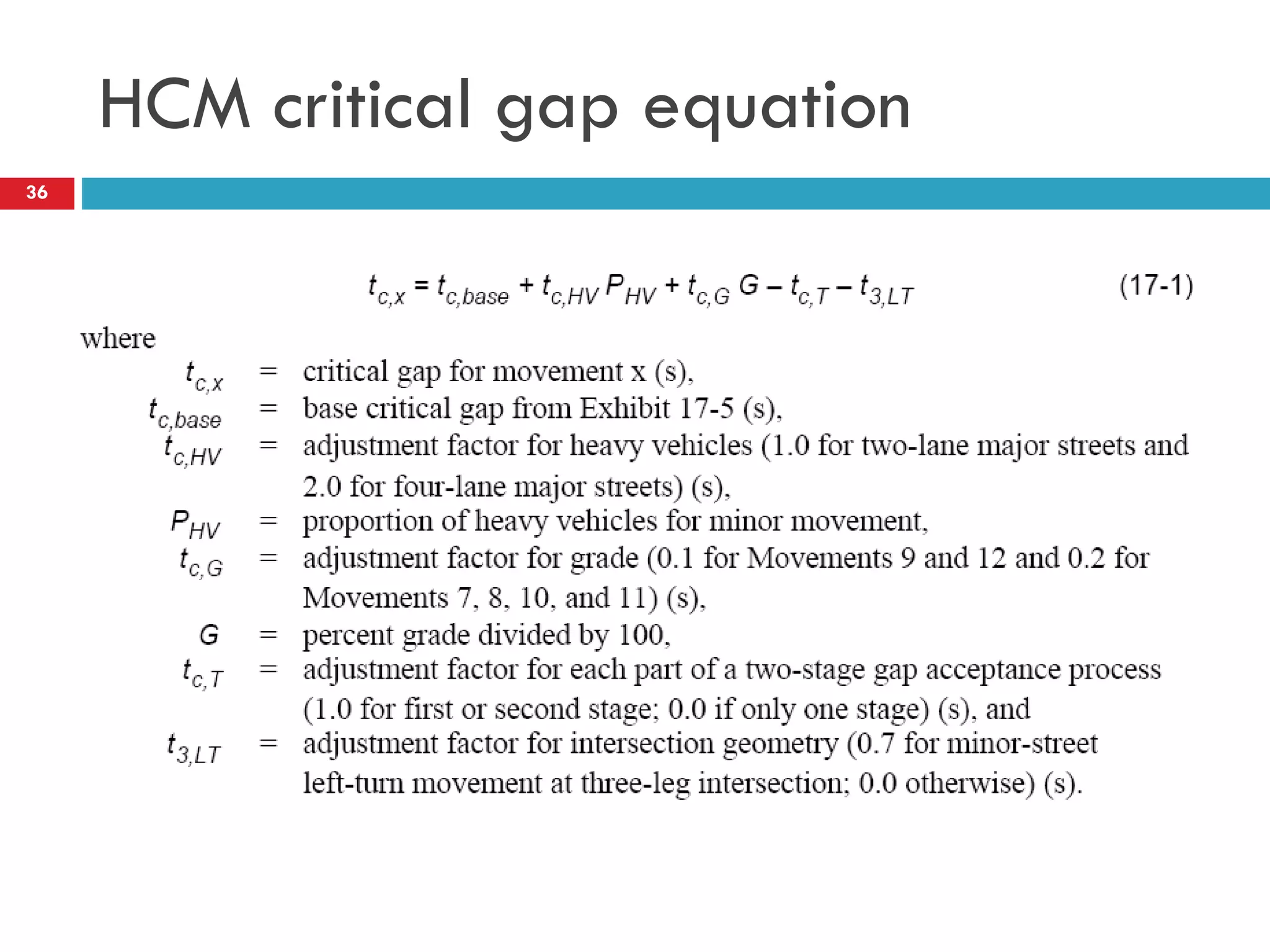 HCM critical gap equation
36
 