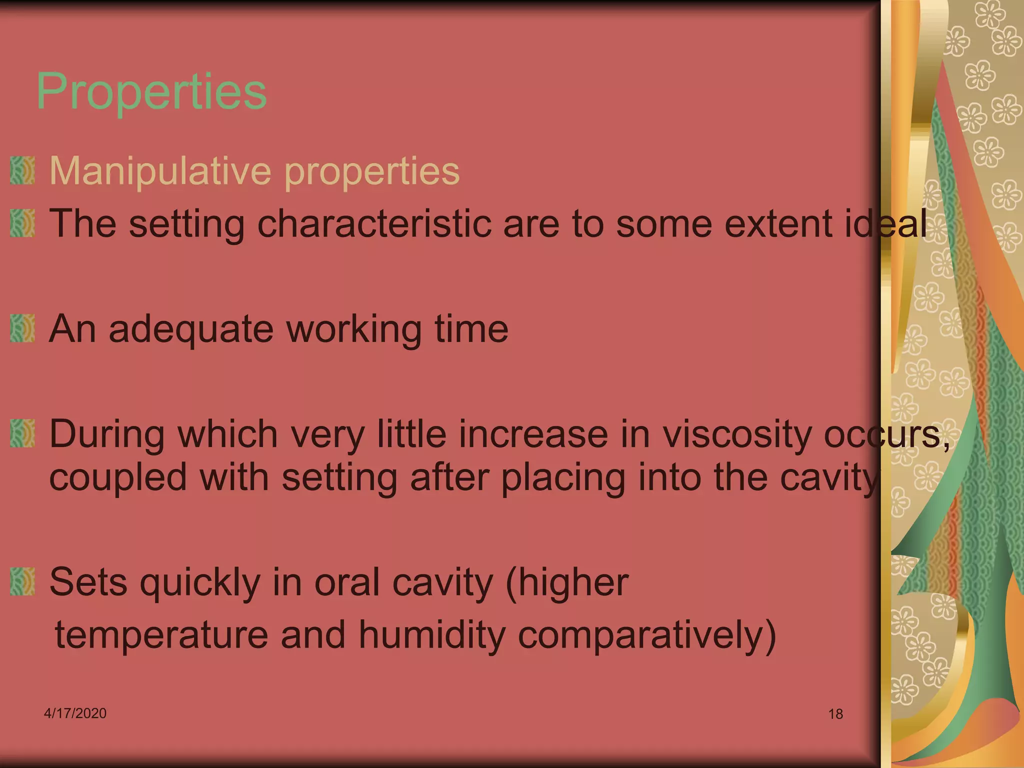Zinc oxide eugenol cement PPT