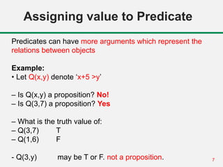 Predicate Inference Comprehensive Introduction to Predicate Logic and Inference Rules | PPTX