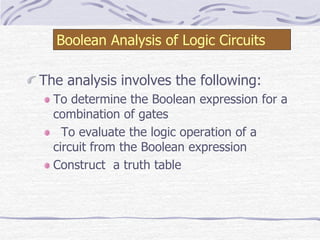 Lecture 05-Logic expression and Boolean Algebra.pptx