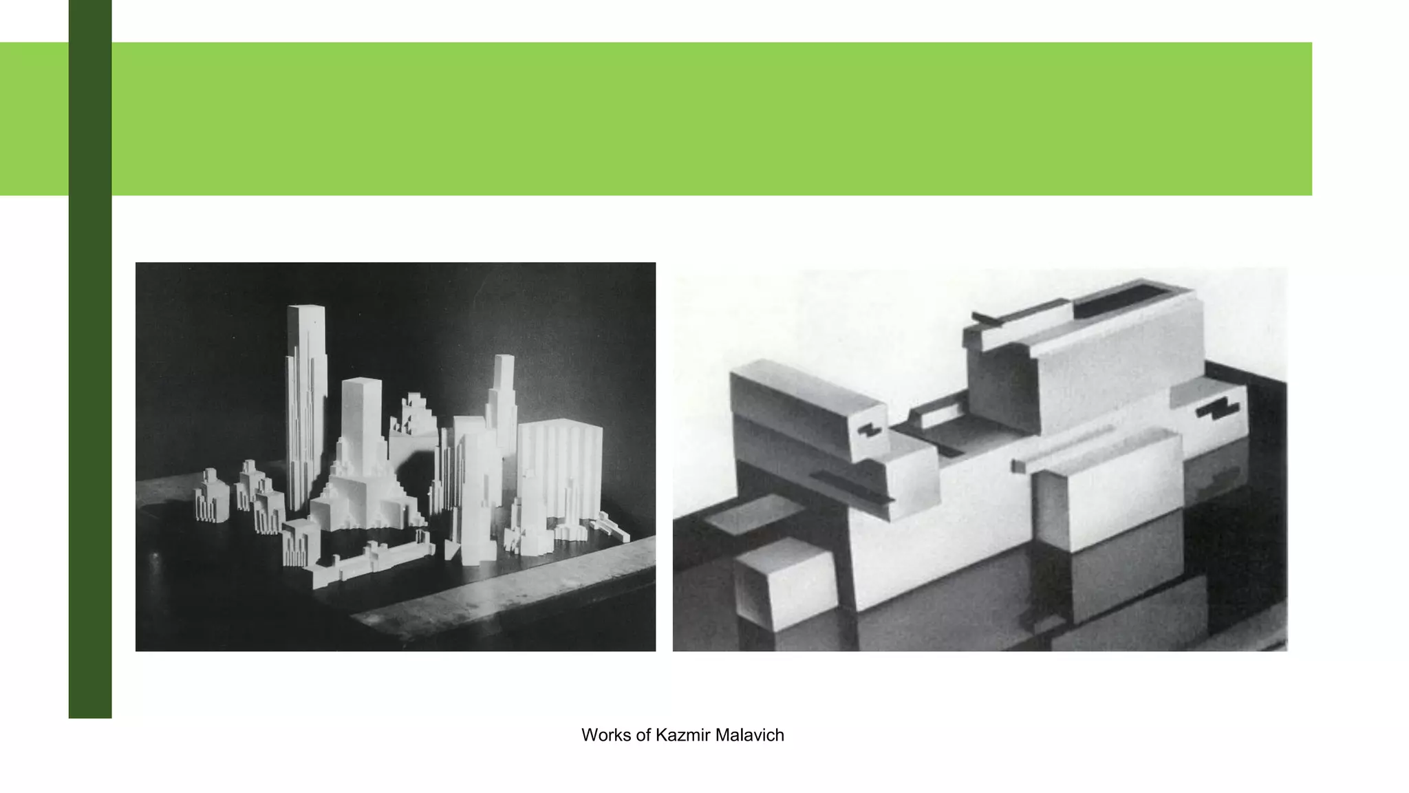 Works of Kazmir Malavich
 