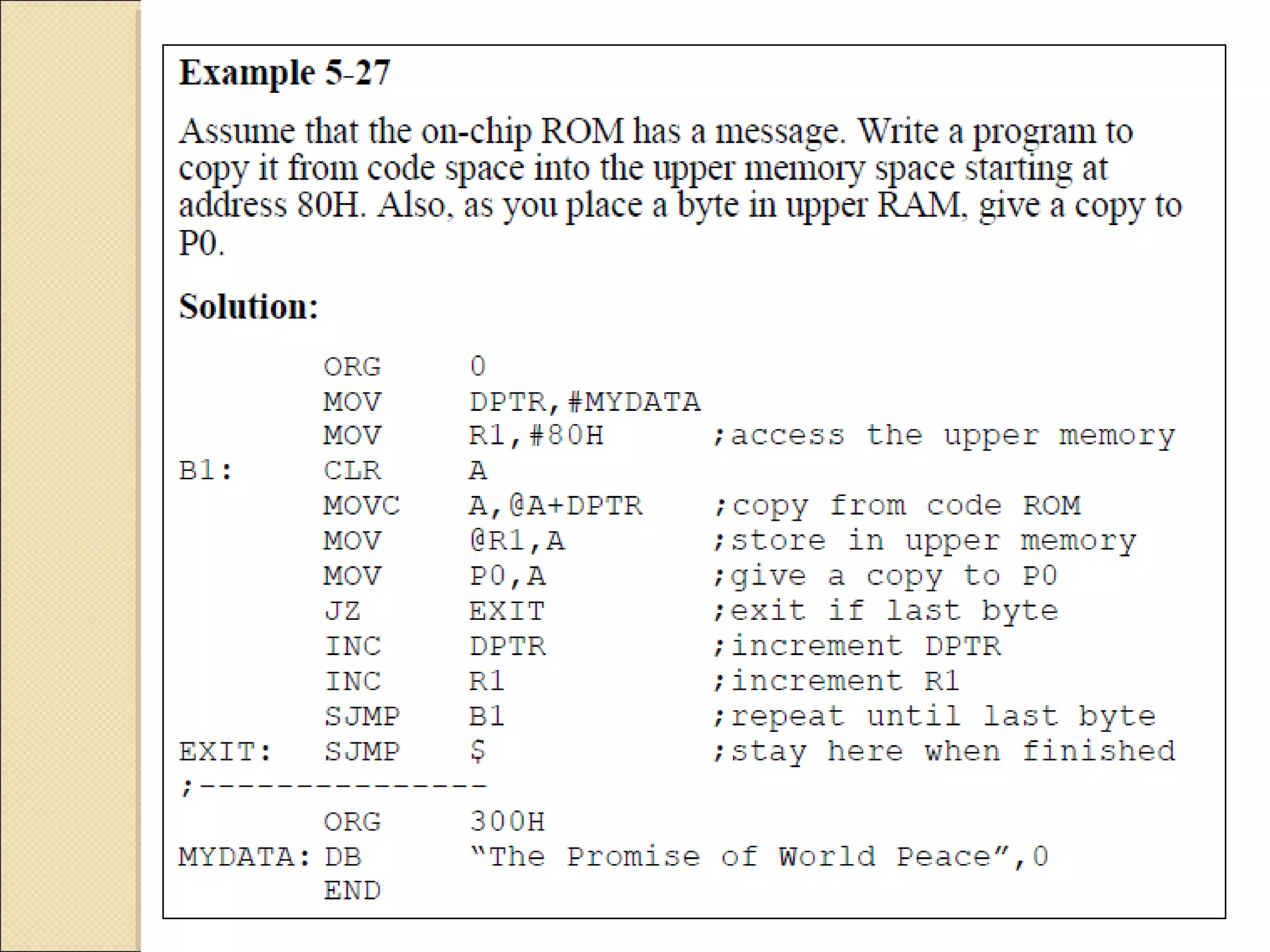 8051 Addressing Modes