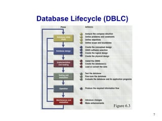 Database Lifecycle (DBLC) Figure 6.3 