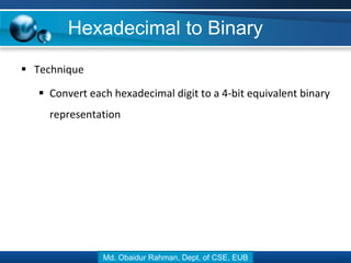 Lecture 05 number system and conversion | PPT