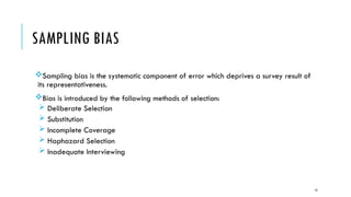 Comprehensive Lecture on Sampling Methods in Research and Biostatistics ...
