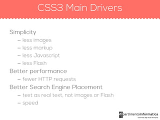 HTML5 and CSS3 Refresher