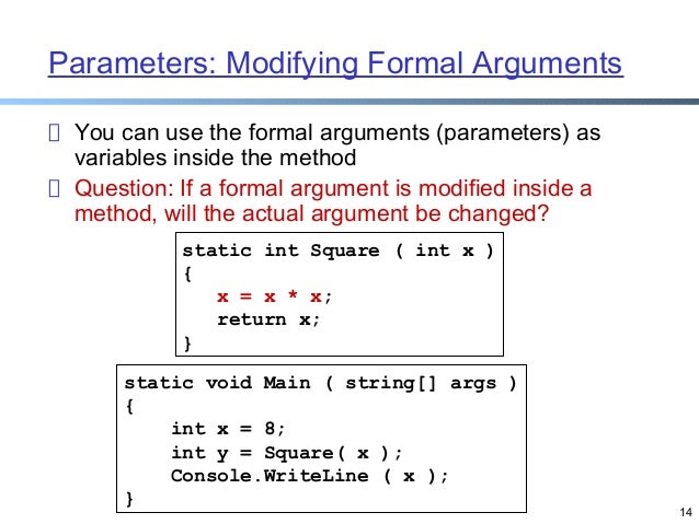 Visula C# Programming Lecture 6