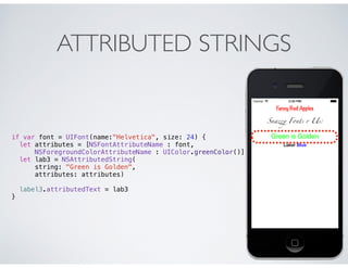 iOS Bootcamp: learning to create awesome apps on iOS using Swift (Lecture 06)