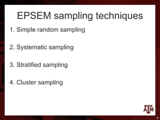 Biostatistics notes, sampling and sampling distribution | PDF