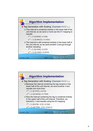 Lecture06-Arithmetic Code-2-Algorithm Implementation-P2.pdf