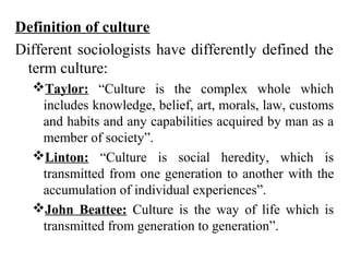 Lecture 06 Culture And Types
