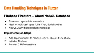 Lecture 06 - Data Handling in Flutter.pdf