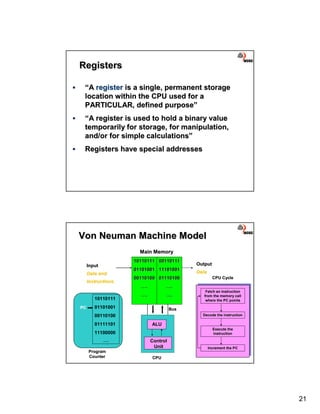 Inner Workings Methods.pdf Lecture#06 inner workings of the cpu | PDF