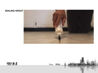 SEALING GROUT
 