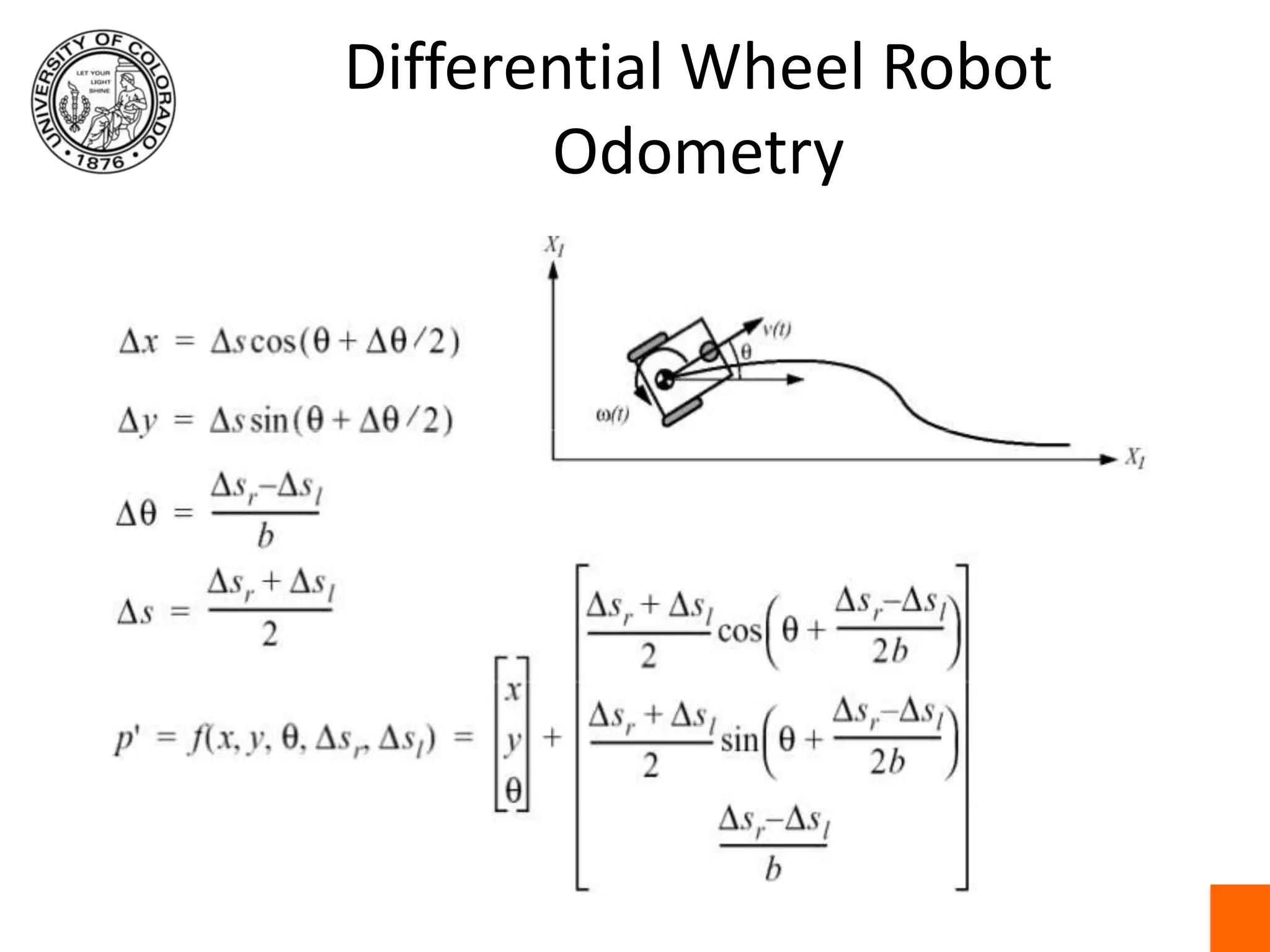 Differential Wheel Robot Odometry
