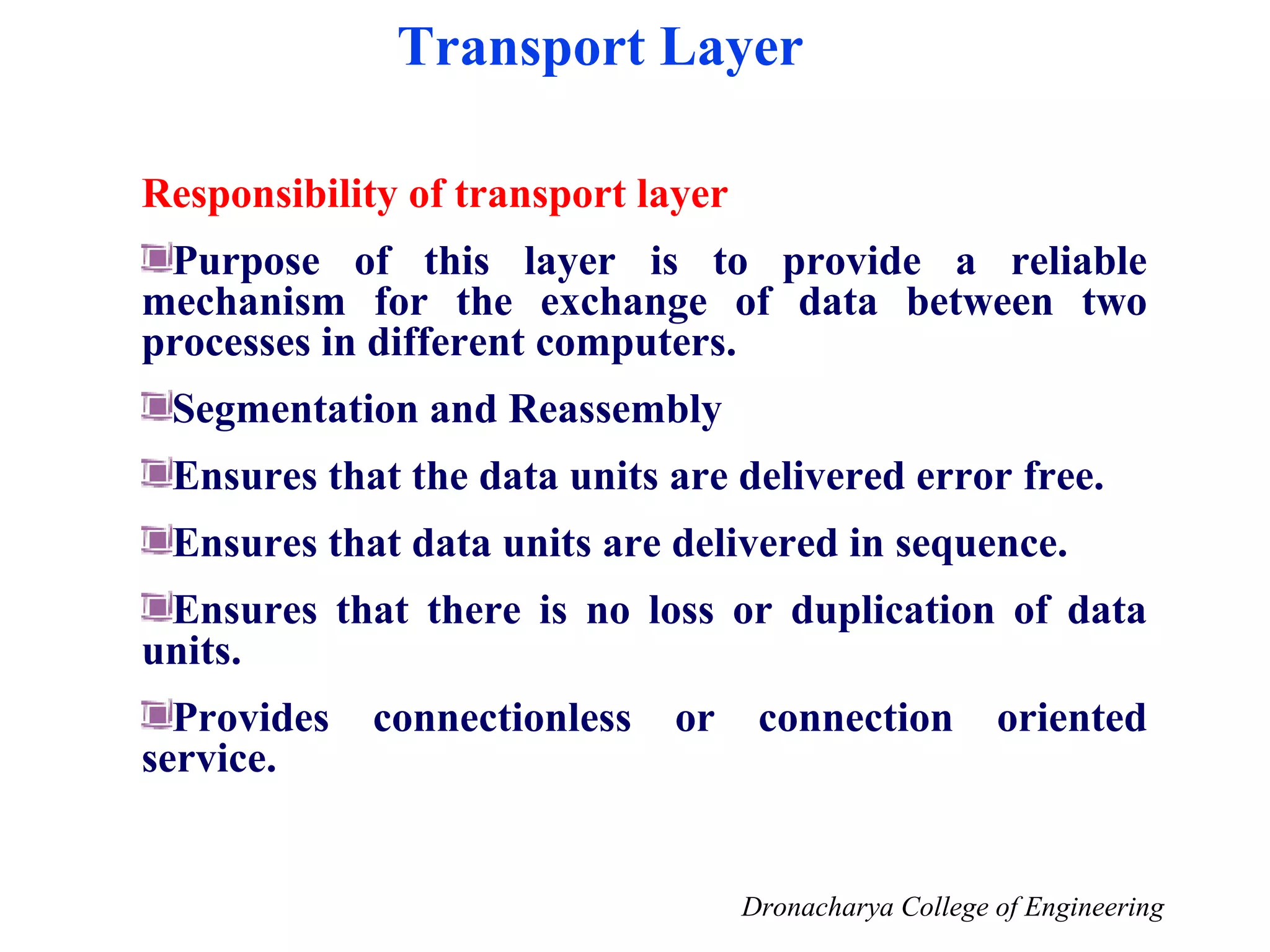 network layer | PPT
