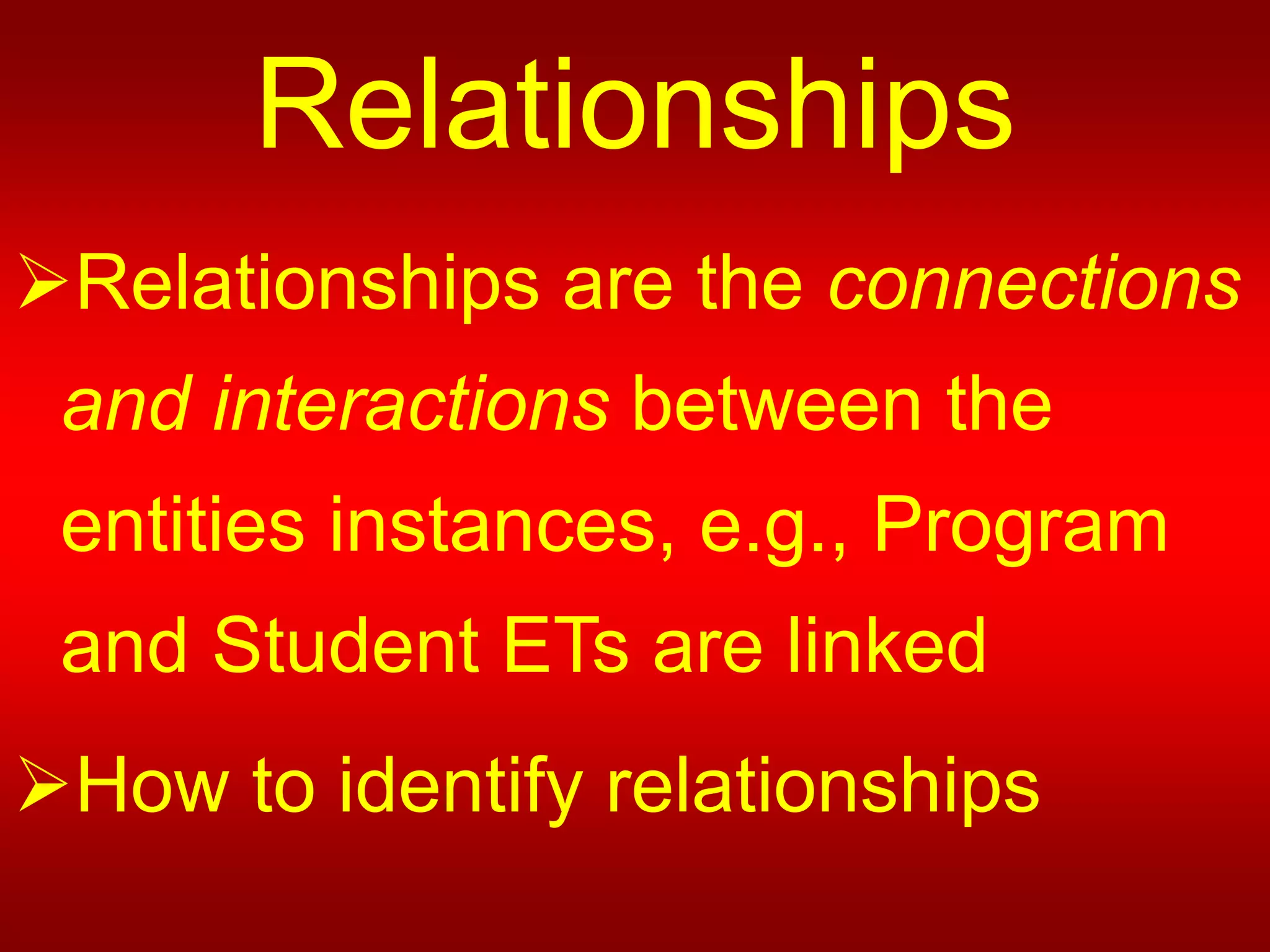 Degree of relationships in dbms and cardinality ppt