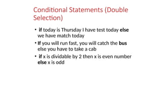 Conditions in C++ PowerPoint Presentation | PPTX
