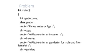 Conditions in C++ PowerPoint Presentation | PPTX