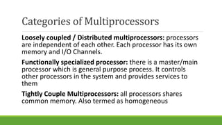 Functionally Specialized Processors Example Parallel and Distributed Computing Chapter 7 | PDF