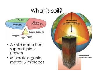 Soil Matrix Example Lecture 07 (2 25-21) soils | PDF