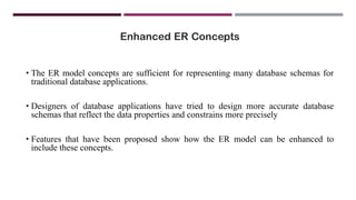Comprehensive ER Modeling Concepts: Entities, Relationships, and ...