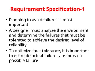 Lecture07_FaultTolerance in parallel and distributing | PPT
