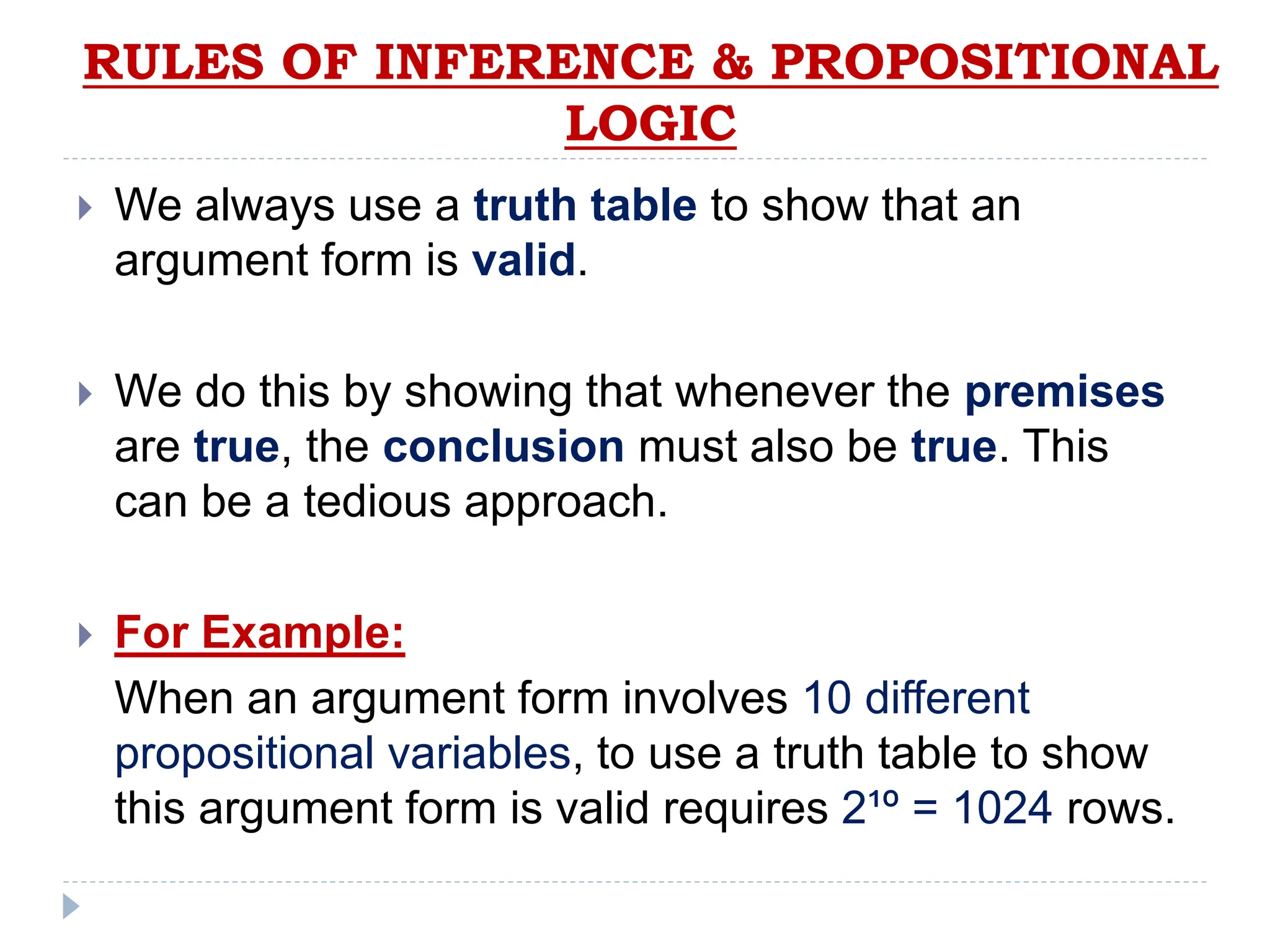 rules of inference in discrete structures | PPTX | Programming ...