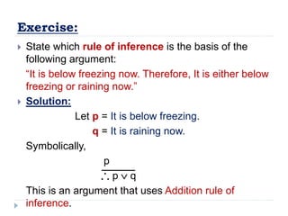 rules of inference in discrete structures | PPTX | Programming ...