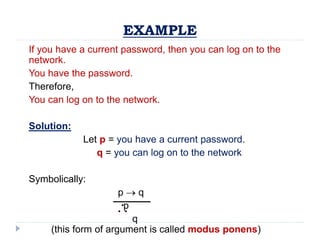 rules of inference in discrete structures | PPTX | Programming ...