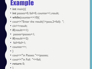Loops in C++ PowerPoint Presentation Explained | PPTX
