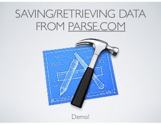 MANAGING USERS WITH
PARSE.COM
 