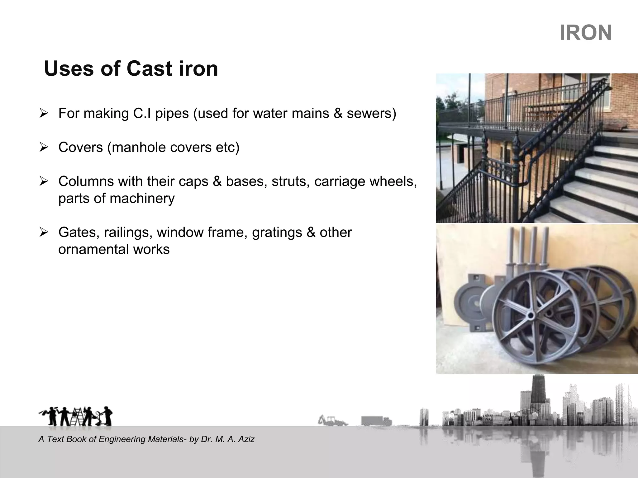 Iron & Steel as Building material | PPTX