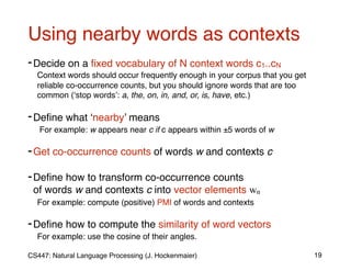 Word embeddings and glove and word2vec nlp | PDF
