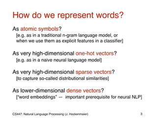 Word embeddings and glove and word2vec nlp | PDF