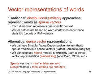 Word embeddings and glove and word2vec nlp | PDF