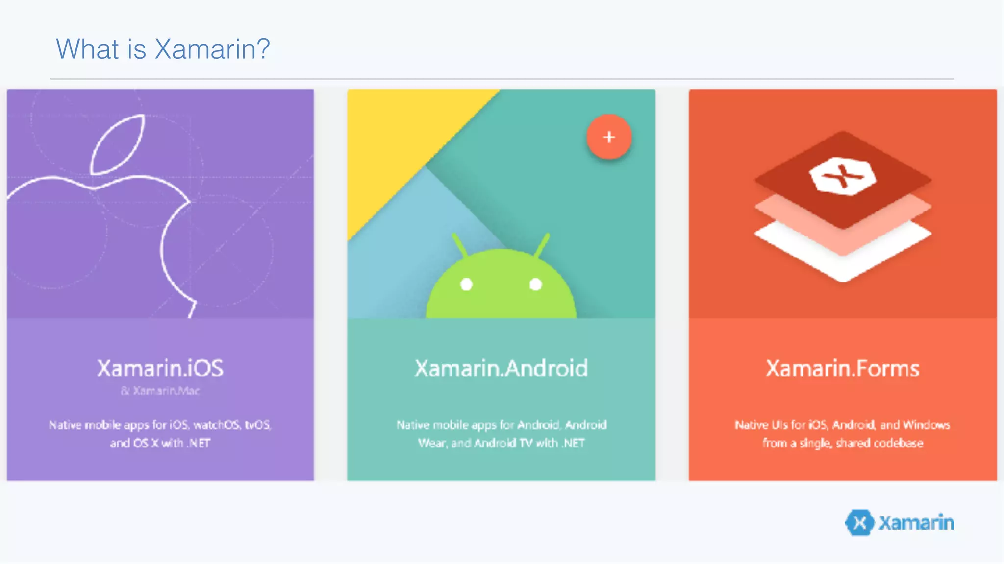 What is Xamarin? 