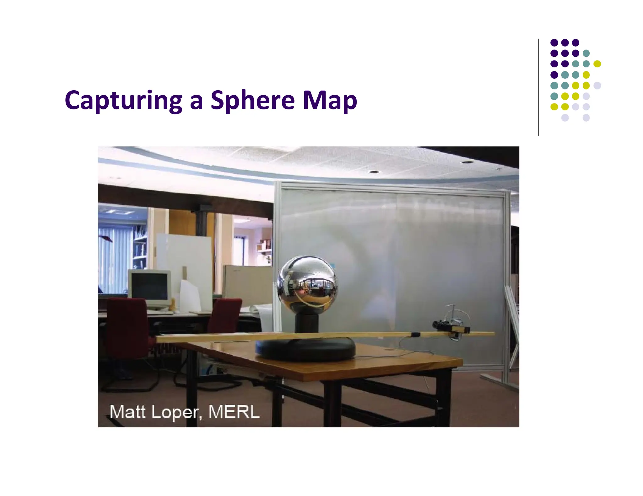 Capturing a Sphere Map
 