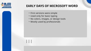 Introduction to word all the basic of word you should know | PPTX