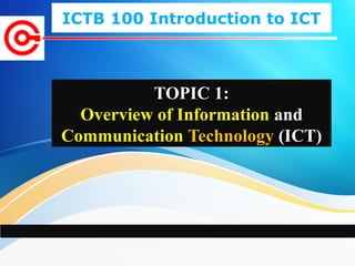 Comprehensive Introduction to Information and Communication Technology ...