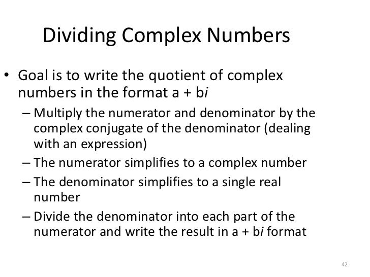 types of numbers